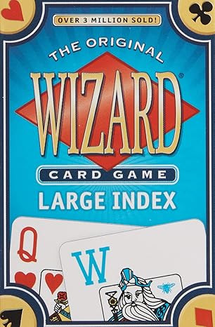 Wizard Card Game - Large Index