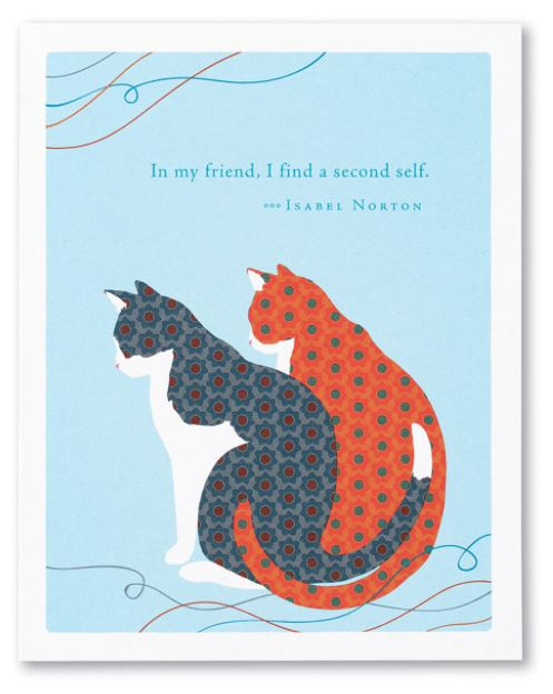 Love & Friendship - In my friend, I find....