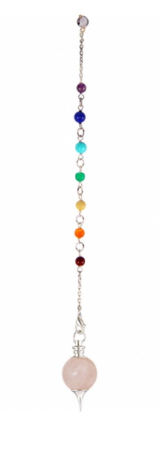 Pendulum - Sephoroton w/ Chakra & Rose Quartz
