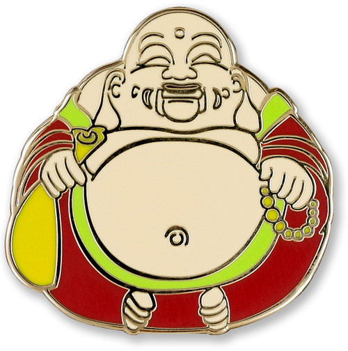 Enamel Pin - Laughing Buddha