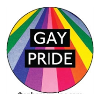 Button Pin - Gay Pride