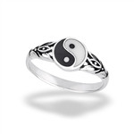 Sale Ring - Ying Yang Three Petals