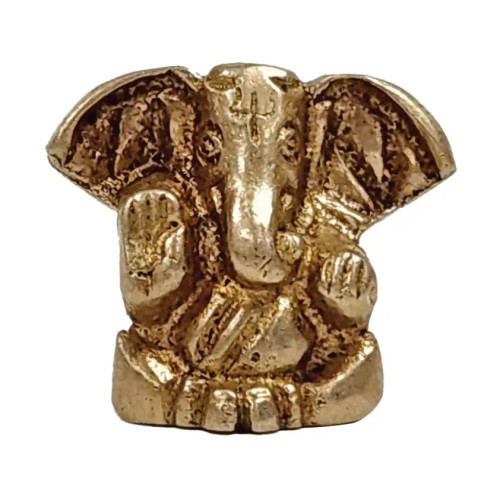 Statue - Brass Blessing Ganesha