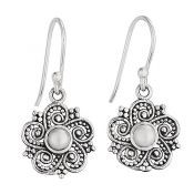 Earring - Pearl Flower