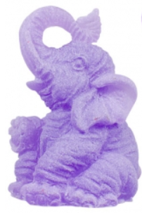 Elephant - Sitting up/Purple