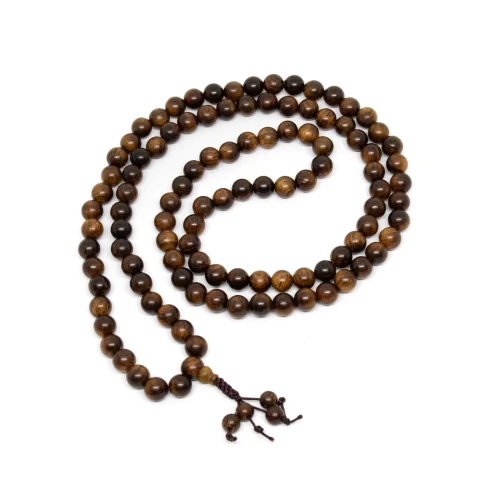 Mala Beads - Black Acacia Wood