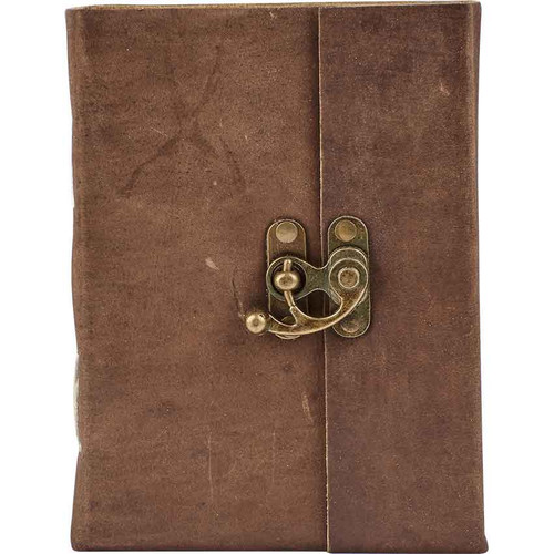 Journal/Leather - Mini w/ Lock
