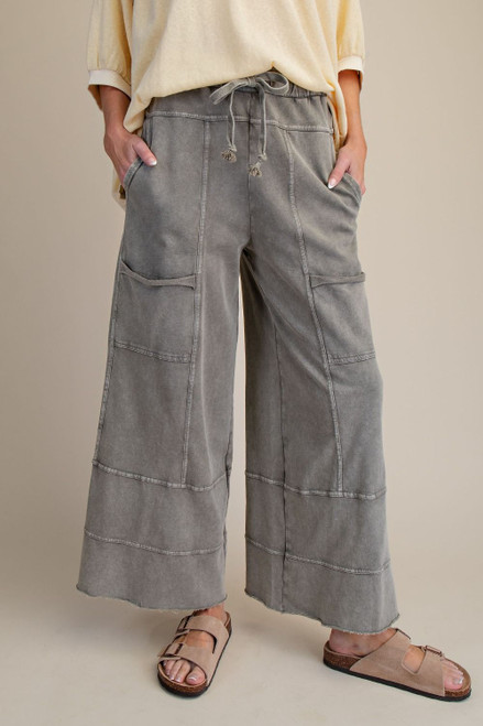Pants - Mineral Washed/Ash