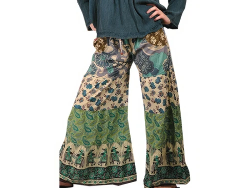 Pants - Patchwork Flare
