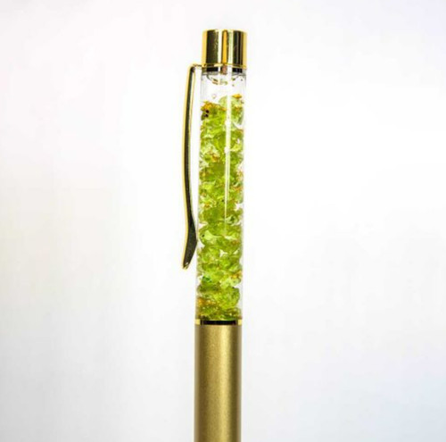 Pen/Gemstone - Peridot