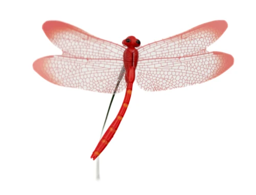 Dragonfly Plant Stake - Red