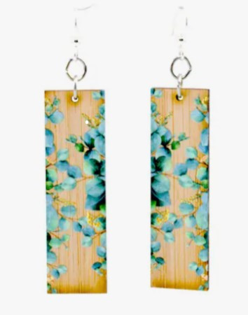 Earrings - Eucalyptus Bamboo