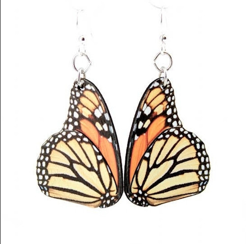 Earrings - Monarch Butterfly