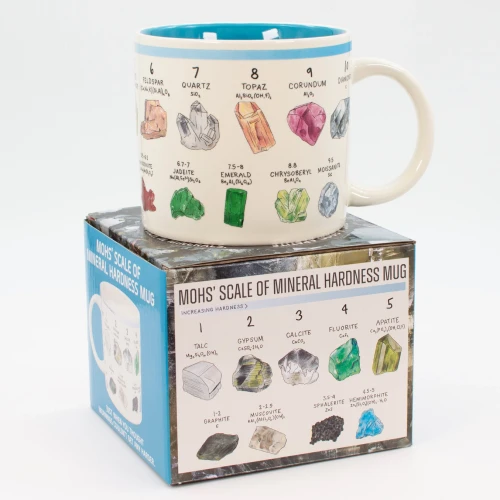 Mug - Mohs' Scale of Minerals Hardness