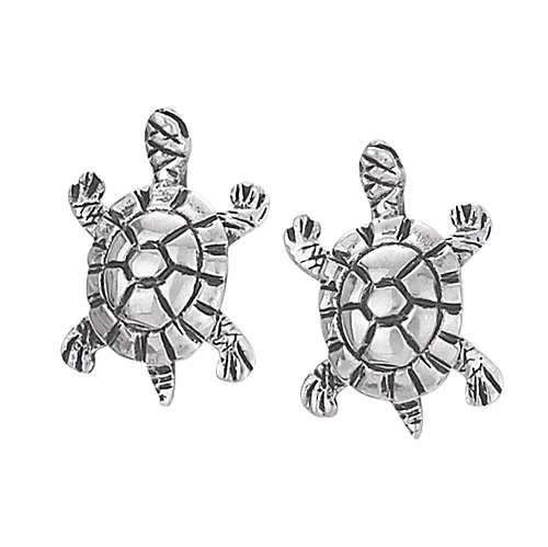 Earrings/Post - Turtles/Detailed