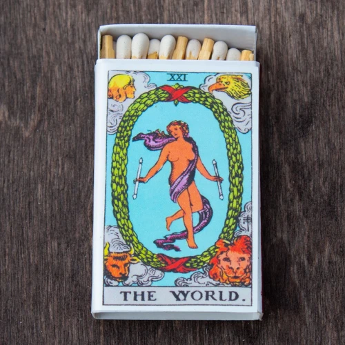 Matches/Tarot - The World