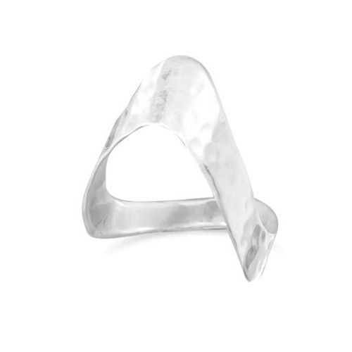 Ring - Hammered "V" Ring - Hammered "V"