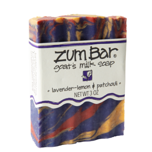Zum Goat's Milk Bar Soap - Lavender-Lemon & Patchouli Zum Goat's Milk Bar Soap - Lavender-Lemon & Patchouli