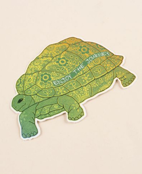 Sticker - Enjoy the Journey Turtle Sticker - Enjoy the Journey Turtle