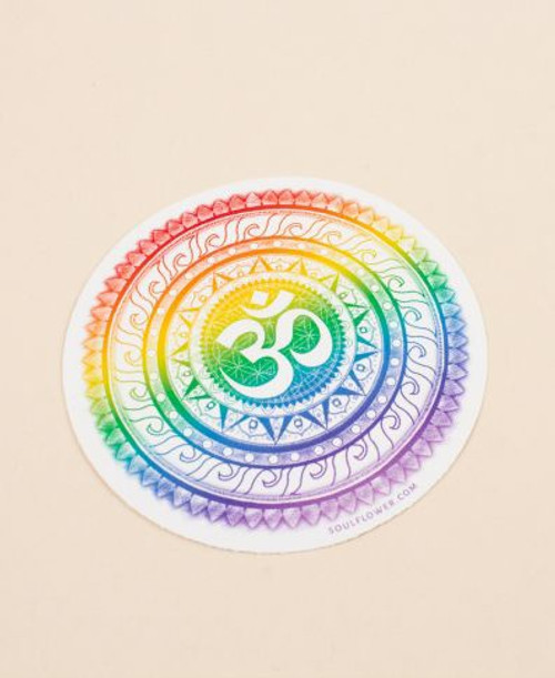 Sticker - Rainbow Om Sticker - Rainbow Om