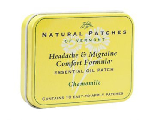 Natural Patches Tin - Headache & Migraine Comfort Formula (Chamomille) Natural Patches Tin - Headache & Migraine Comfort Formula (Chamomille)