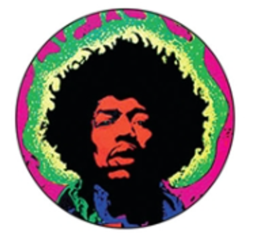 Ephemera Inc. Button Magnet - Jimi Hendrix