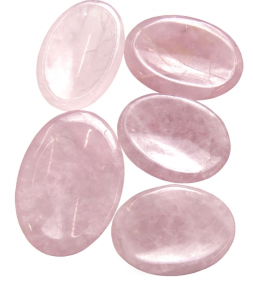 Worry Stone - Rose Quartz