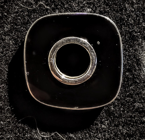 Sale Ring - Onyx w/ Hole