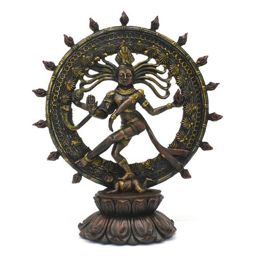 Dancing Shiva - Brass Finish