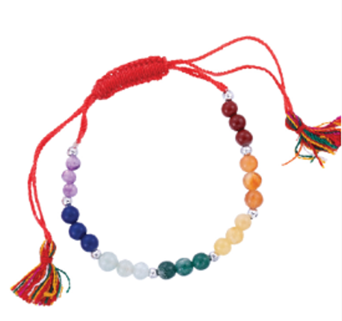 Bracelet/Chakra - Beads/Adjustable
