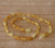 Amber Necklace/Baby - Raw Lemon Beans