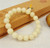 Sale Bracelet/Mala - Buri Palm Nut Prayer Bracelet/White Sale Bracelet/Mala - Buri Palm Nut Prayer Bracelet/White