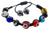 Bracelet/Evil Eye - Adjustable 8mm Round Bead/Multi Color/