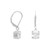 Earrings - CZ Lever Back