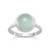 Ring - Cabochon Sea Green Chalcedony
