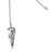 Pendulum - Clear Quartz w/ Chakras & Bead
