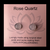 Gemstone Earrings - Rose Quartz/Cabochon/8mm Gemstone Earrings - Rose Quartz/Cabochon/8mm