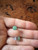 Gemstone Earrings - Green Aventurine/Cabochon/8mm Gemstone Earrings - Green Aventurine/Cabochon/8mm