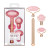 Face Roller Set - Rose Quartz/Interchangeable Heads Face Roller Set - Rose Quartz/Interchangeable Heads