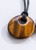Necklace - Circle Pendant/Tiger Eye