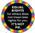 Button Magnet - Equal rights for others...