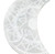 Coaster - Half Moon w/ Stars/Selenite Coaster - Half Moon w/ Stars/Selenite