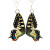 Earrings - Swallowtail Butterfly Earrings - Swallowtail Butterfly