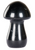 Mushroom/1.4" - Black Obsidian