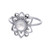 Sale Ring - Flower/Rainbow Moonstone