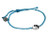 Bracelet/Pura Vida - Yin Yang/Pacific Blue