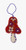 Ornament/Felted - Magic Mushroom/Rust Ornament/Felted - Magic Mushroom/Rust
