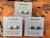 Gemstone Earrings - Labradorite/Cabochon/8mm Gemstone Earrings - Labradorite/Cabochon/8mm