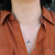 Necklace - Mushroom w/ Bronze Star & Moon Necklace - Mushroom w/ Bronze Star & Moon