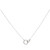 Necklace - Sterling Silver Linked Circles Necklace - Sterling Silver Linked Circles
